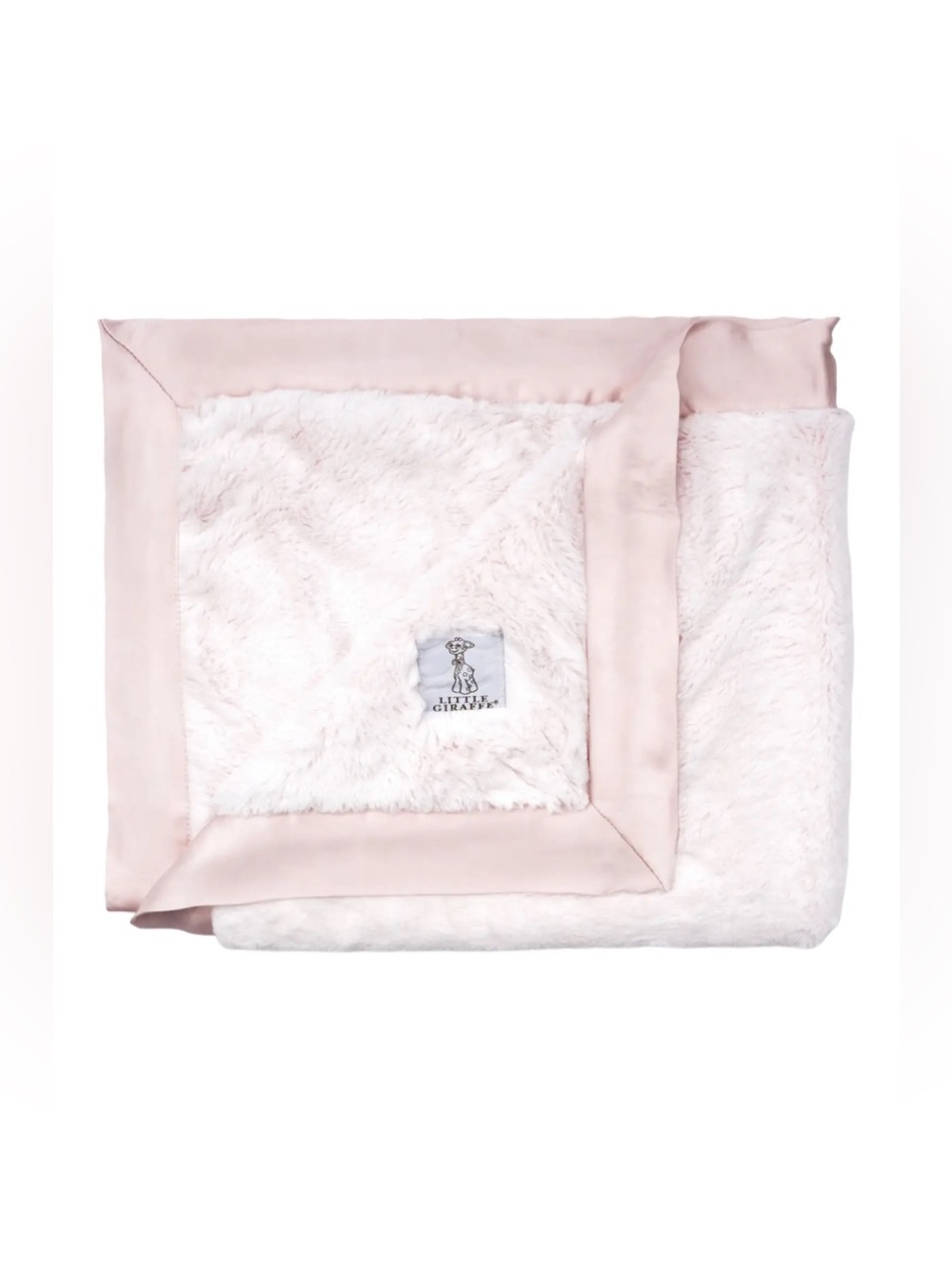 🆕 Little Giraffe Luxe Baby Girl & Toddler Blanket (29" x 35") NWT